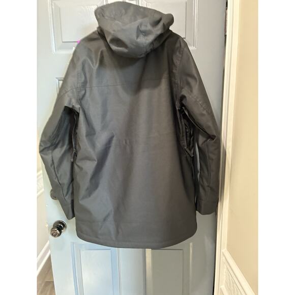 Burton White Collection Dry Ride Snowboarding Jacket Black size medium - Picture 9 of 9
